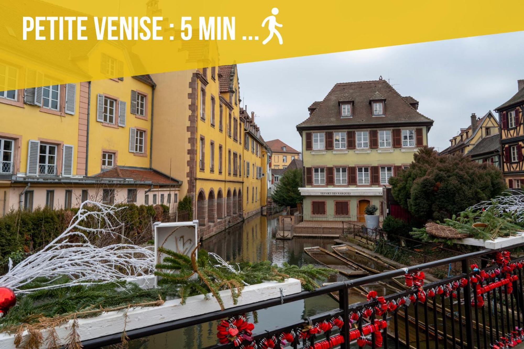 Le Bretzel Petite Venise Vieille Center Wi-fi Couette-café *